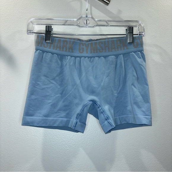 Gymshark Pants - Gymshark Blue Seamless Gym Athletic Shorts | Size Small
